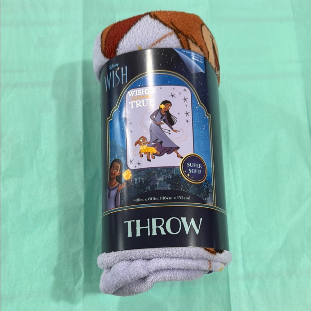 Disney Wish Throw Blanket - Multicolor